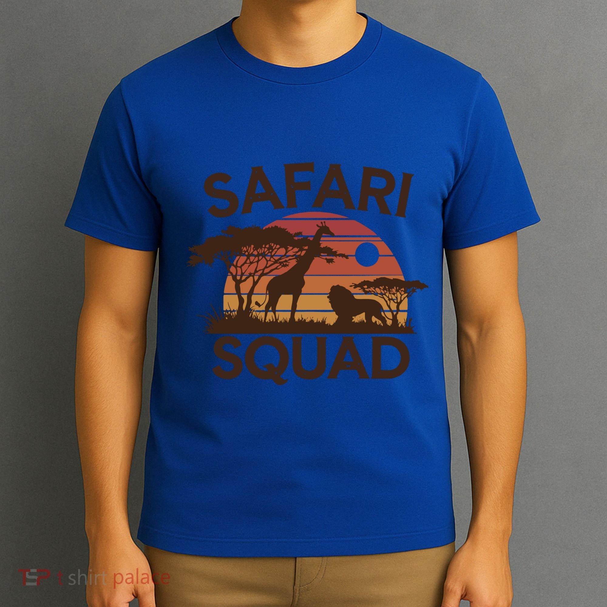Safari Squad Zoo Family Matching Gift T-Shirt
