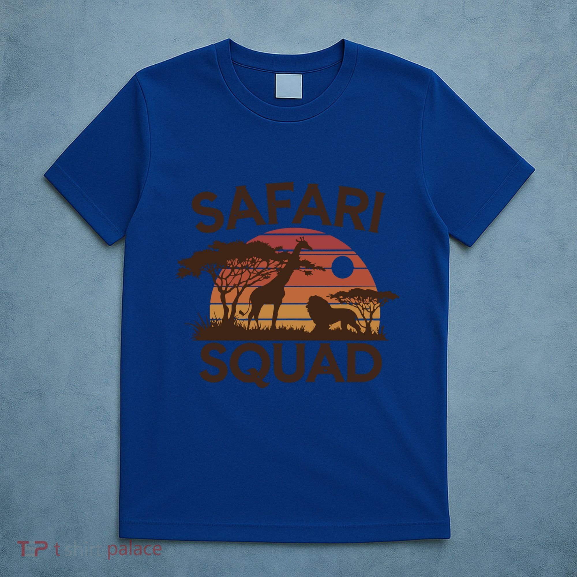 Safari Squad Zoo Family Matching Gift T-Shirt