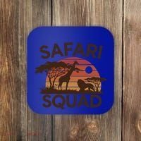 Safari Squad Zoo Family Matching Gift Coaster thumb 0