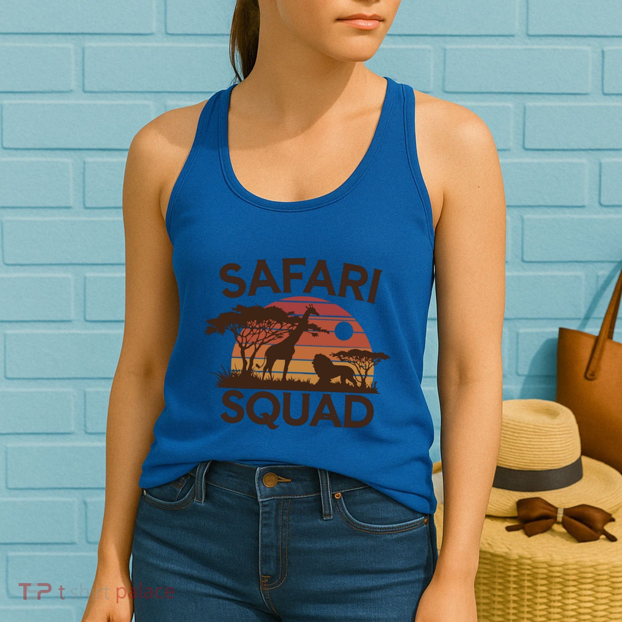 Safari Squad Zoo Family Matching Gift Women's Tank Top