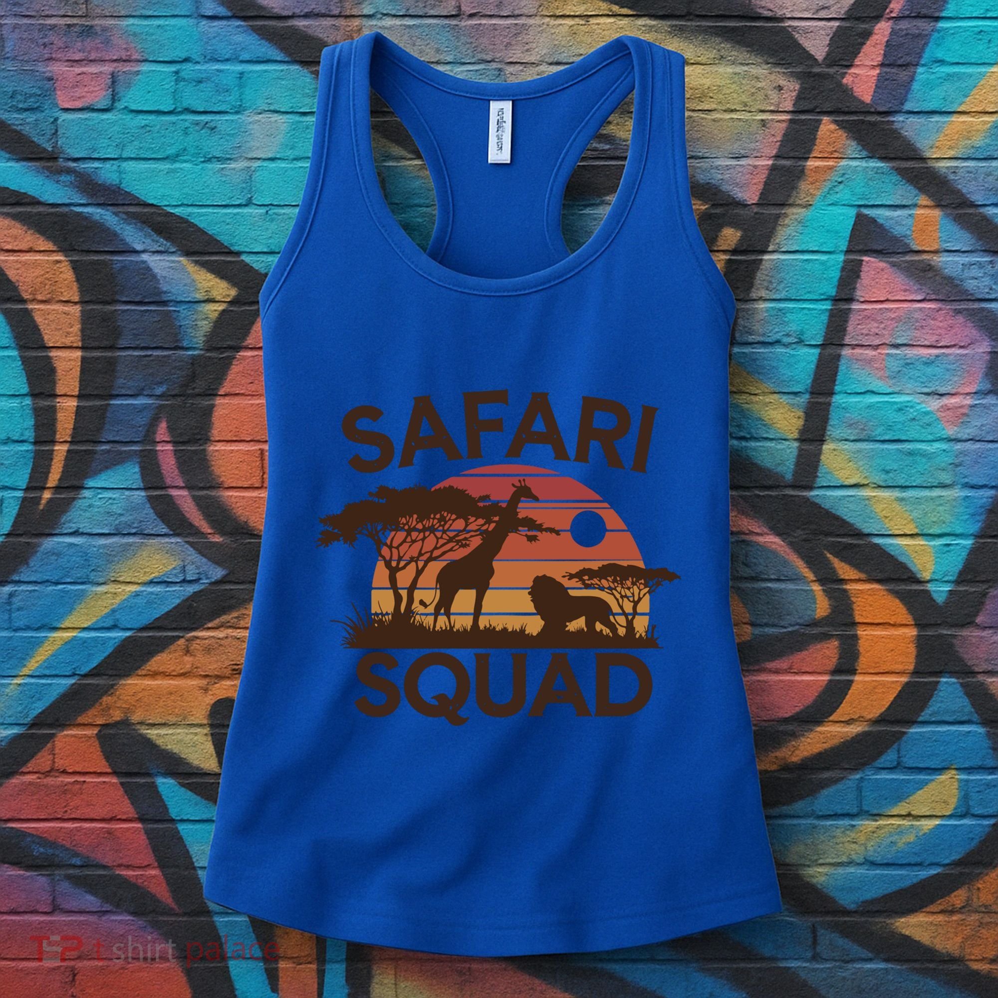 Safari Squad Zoo Family Matching Gift Women's Tank Top