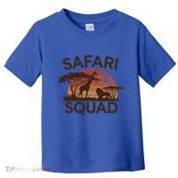 Safari Squad Zoo Family Matching Gift Toddler T-Shirt thumb 0
