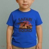 Safari Squad Zoo Family Matching Gift Toddler T-Shirt thumb 2