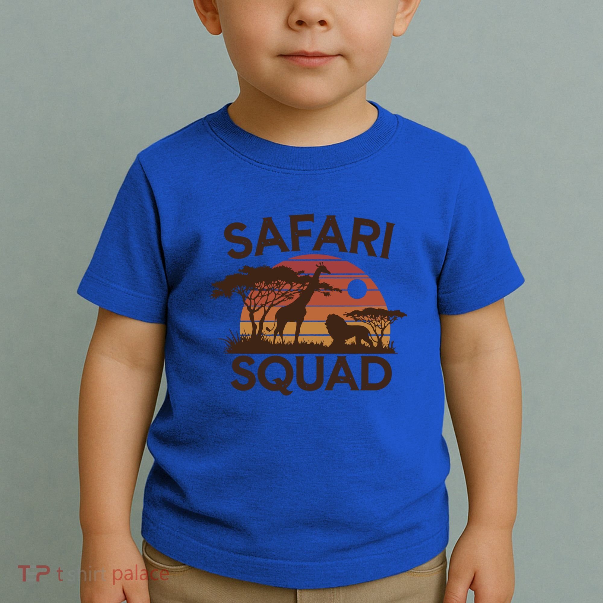 Safari Squad Zoo Family Matching Gift Toddler T-Shirt