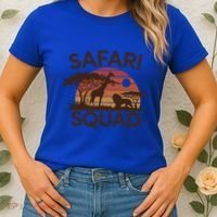 Safari Squad Zoo Family Matching Gift Women's T-Shirt thumb 2