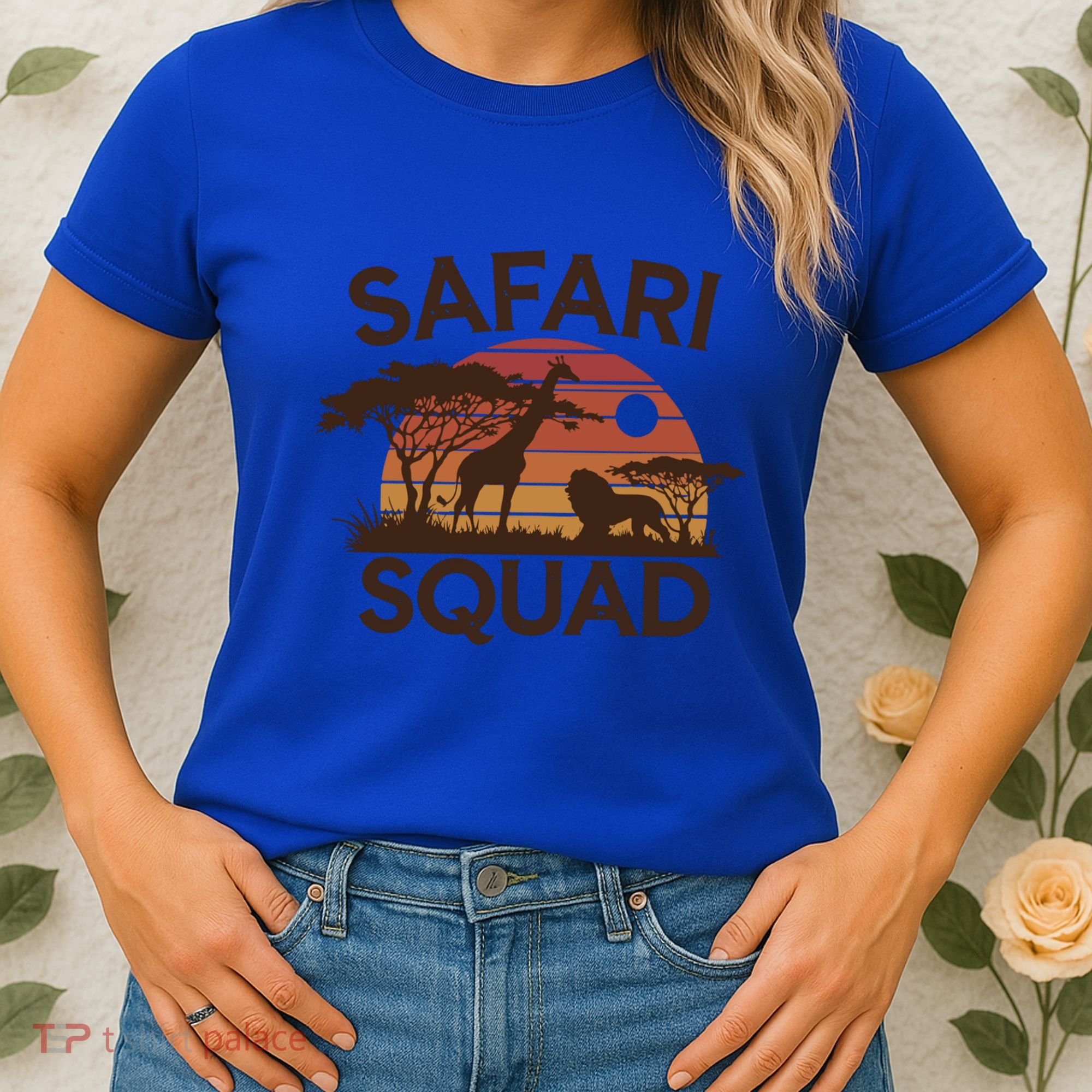 Safari Squad Zoo Family Matching Gift Women's T-Shirt