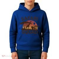Safari Squad Zoo Family Matching Gift Kids Hoodie thumb 4