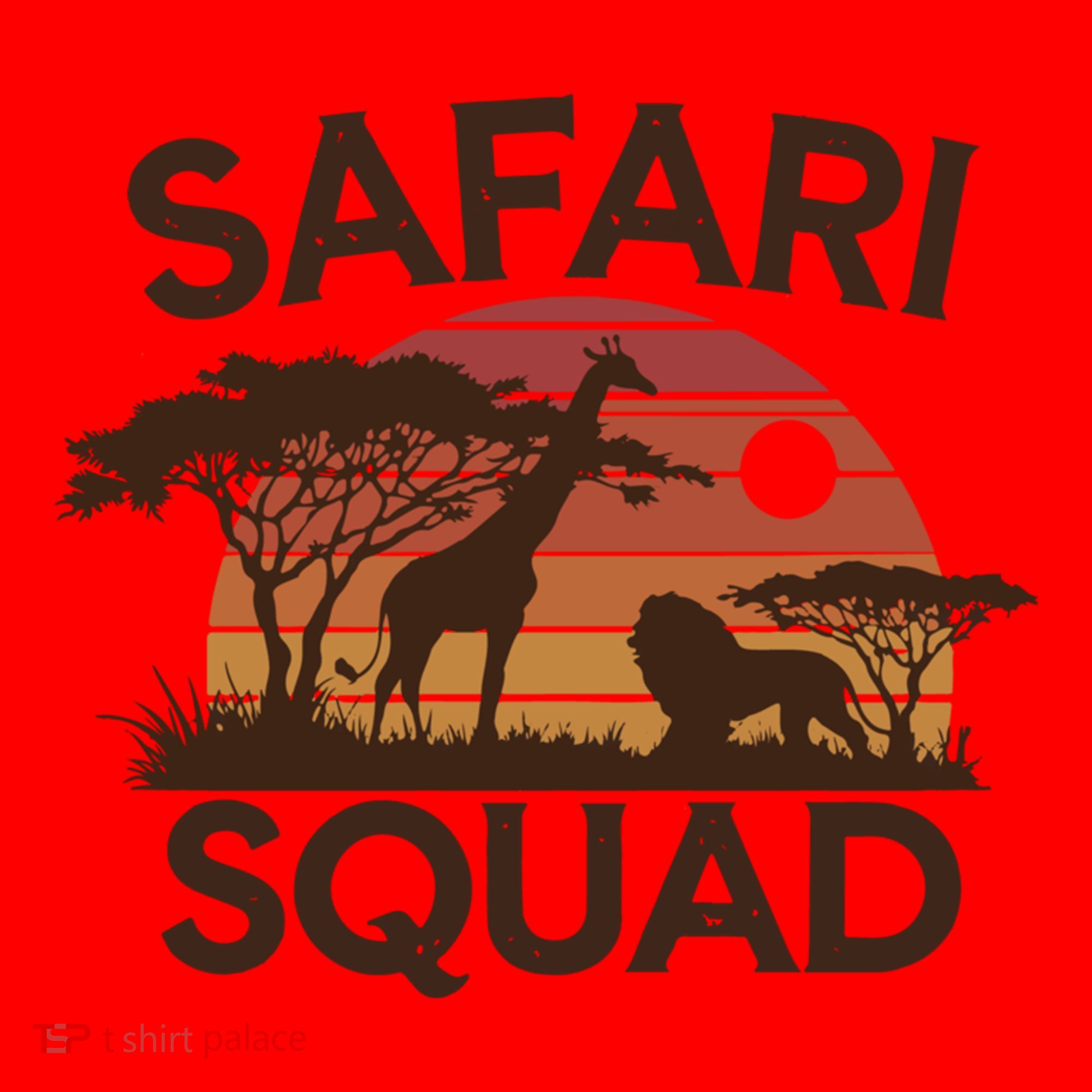 Safari Squad Zoo Family Matching Gift Santa Hat