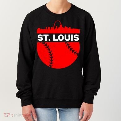 St. Louis Baseball Skyline City Women's Sweatshirt
