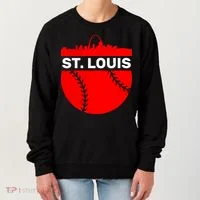 St. Louis Baseball Skyline City Women's Sweatshirt thumb 0