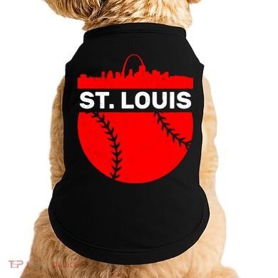 St. Louis Baseball Skyline City Doggie Tank