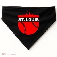 St. Louis Baseball Skyline City USA-Made Doggie Bandana thumb 0