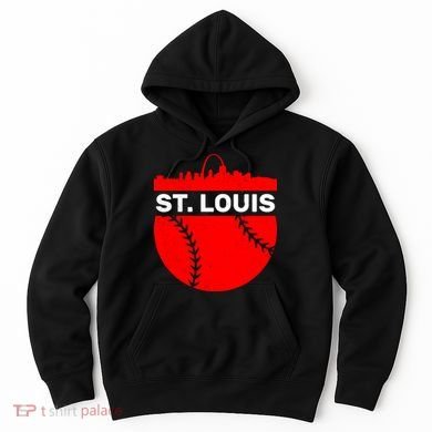 St. Louis Baseball Skyline City Hoodie
