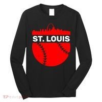 St. Louis Baseball Skyline City Long Sleeve Shirt thumb 0