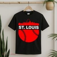 St. Louis Baseball Skyline City T-Shirt thumb 2