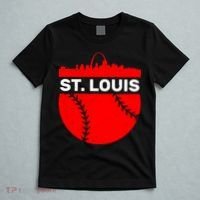St. Louis Baseball Skyline City T-Shirt thumb 5