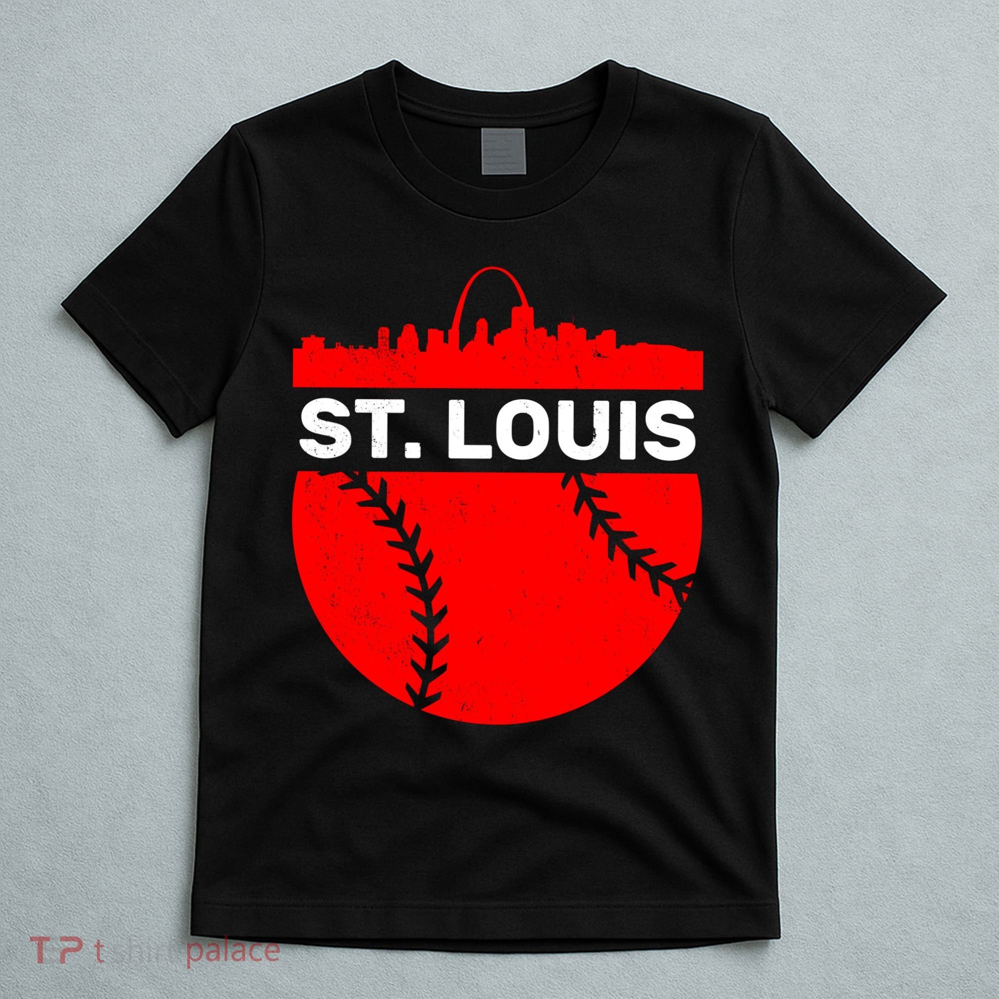St. Louis Baseball Skyline City T-Shirt