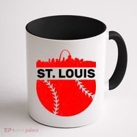 St. Louis Baseball Skyline City Coffee Mug thumb 1