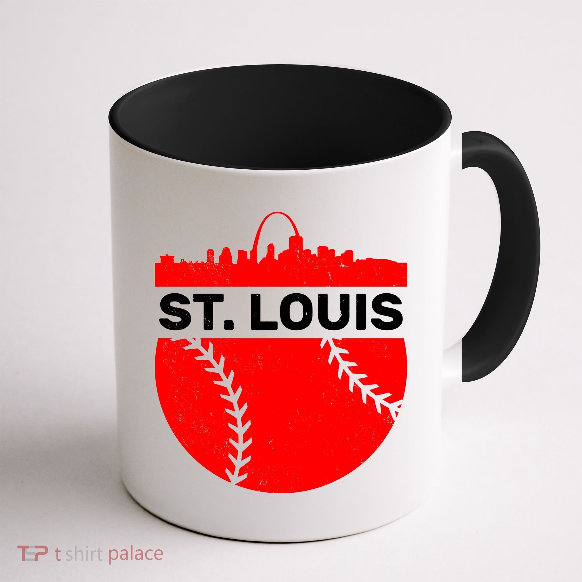 St. Louis Baseball Skyline City Coffee Mug