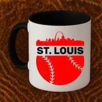 St. Louis Baseball Skyline City Coffee Mug thumb 2