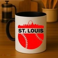 St. Louis Baseball Skyline City Coffee Mug thumb 4
