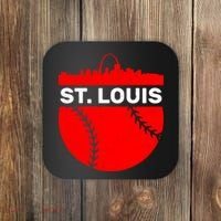 St. Louis Baseball Skyline City Coaster thumb 0
