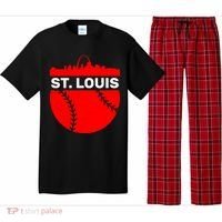 St. Louis Baseball Skyline City Pajama Set thumb 0