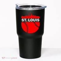 St. Louis Baseball Skyline City Tumbler thumb 0