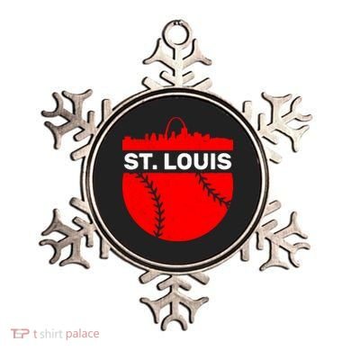 St. Louis Baseball Skyline City Ornament