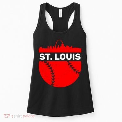 St. Louis Baseball Skyline City Women's Tank Top
