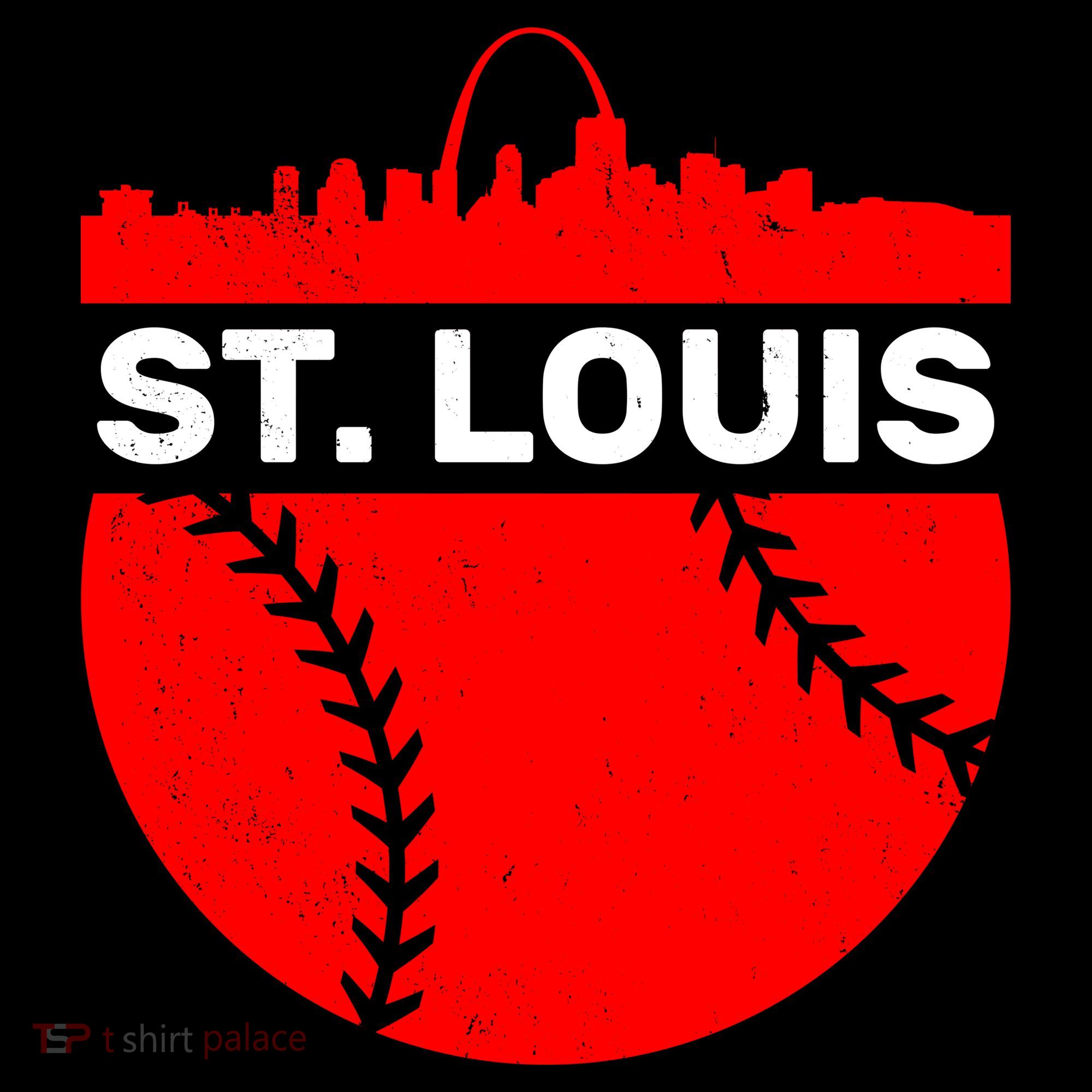 St. Louis Baseball Skyline City Toddler Hoodie