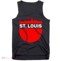 St. Louis Baseball Skyline City Tank Top thumb 0