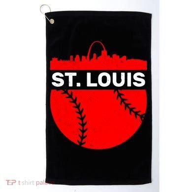 St. Louis Baseball Skyline City Golf Towel