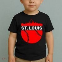 St. Louis Baseball Skyline City Toddler T-Shirt thumb 2