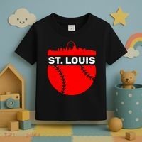 St. Louis Baseball Skyline City Toddler T-Shirt thumb 3