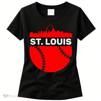 St. Louis Baseball Skyline City Women's T-Shirt