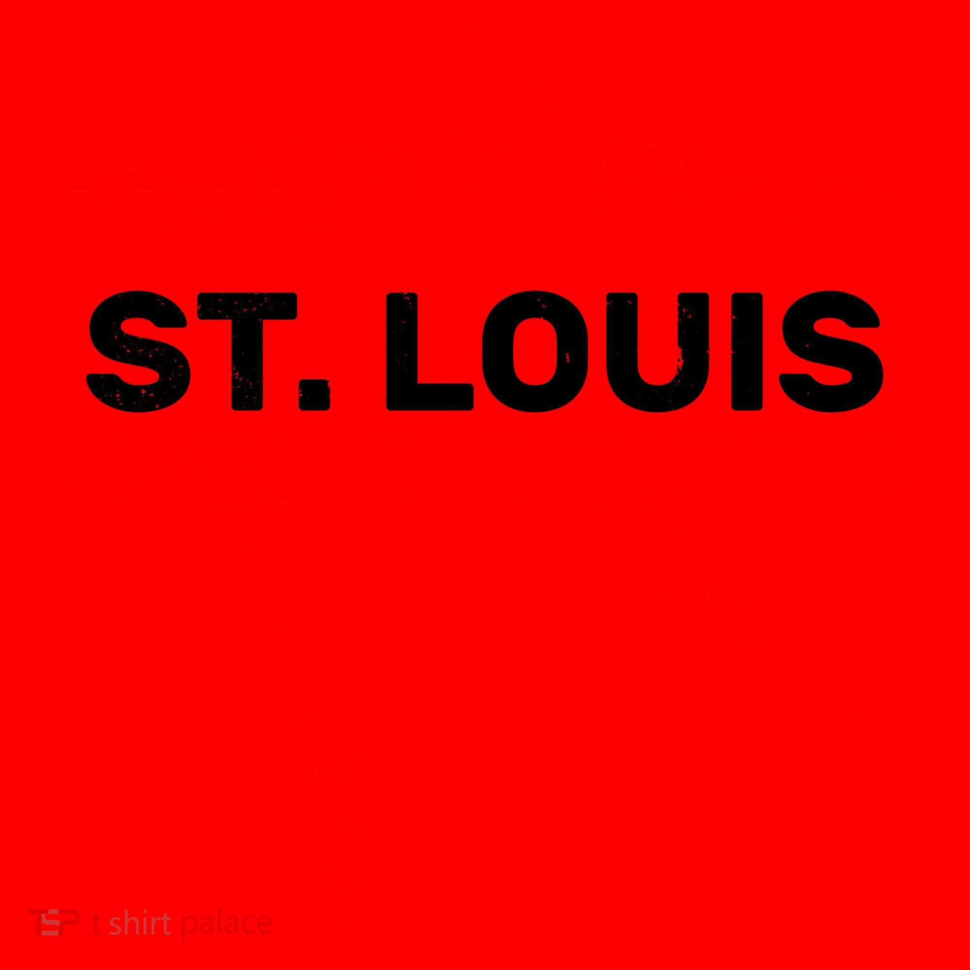 St. Louis Baseball Skyline City Santa Hat