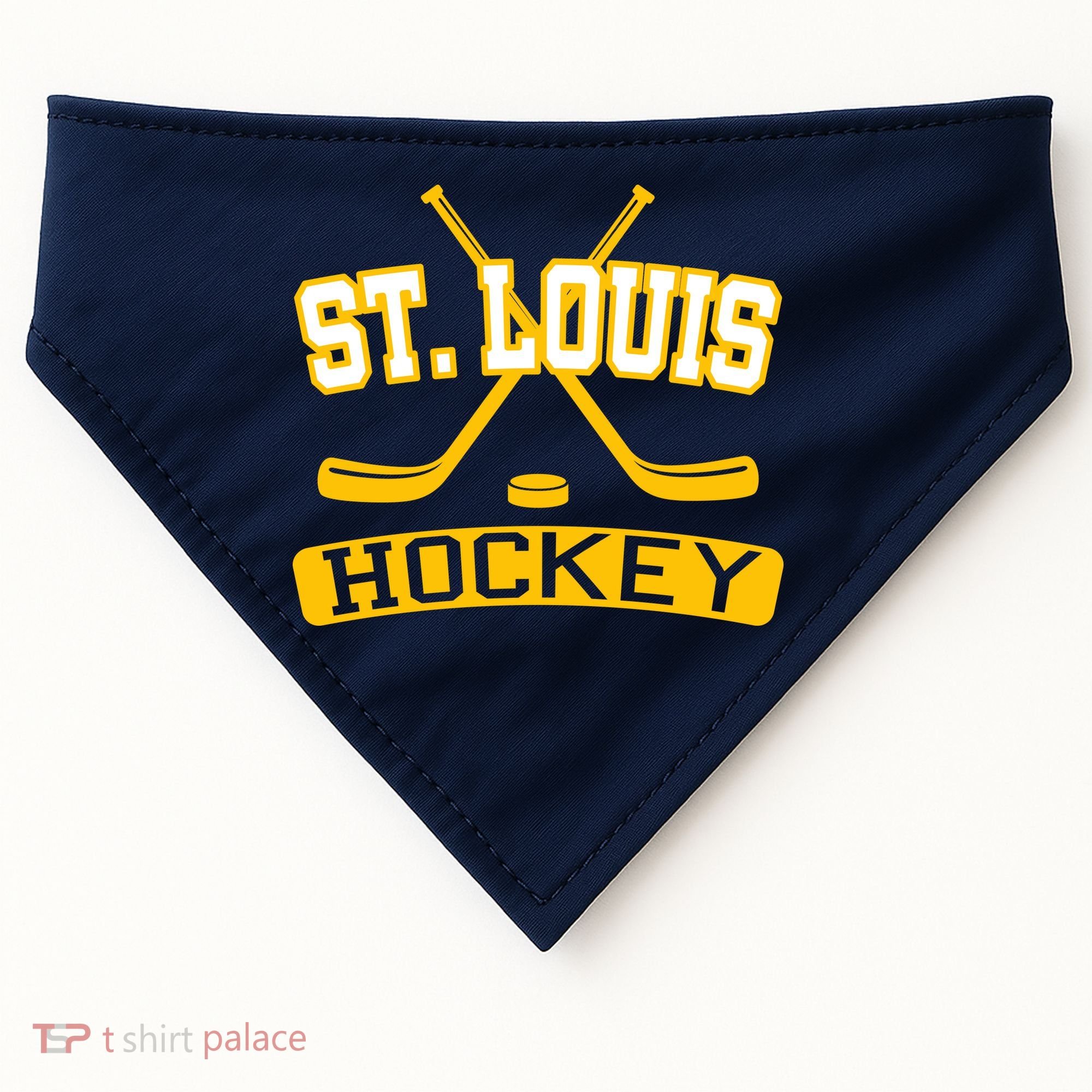St. Louis Hockey USA-Made Doggie Bandana