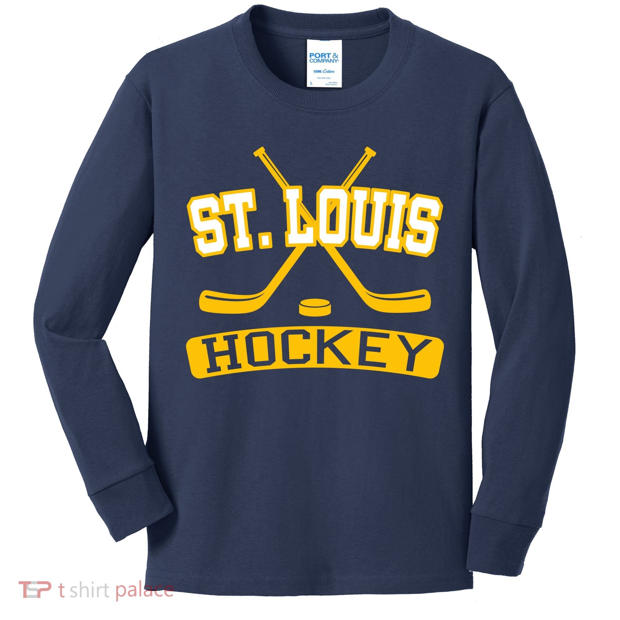 St. Louis Hockey Kids Long Sleeve Shirt