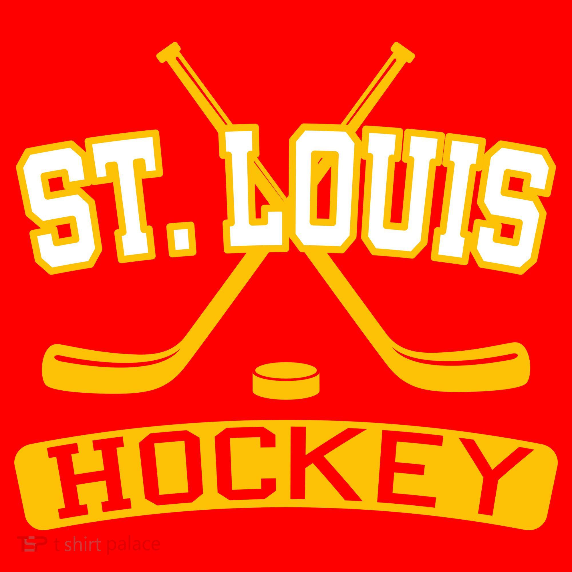St. Louis Hockey Santa Hat