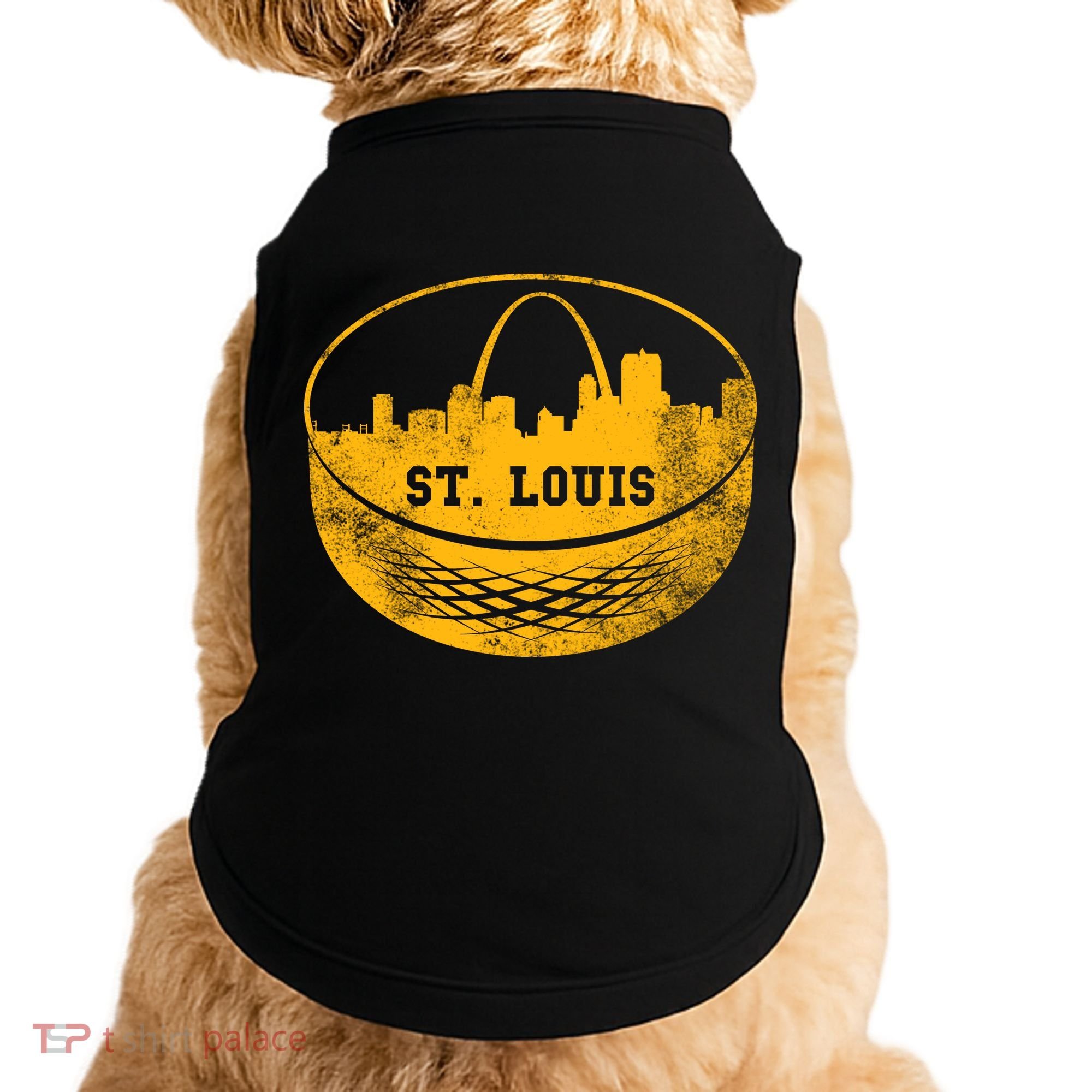 St. Louis Hockey Puck City Doggie Tank