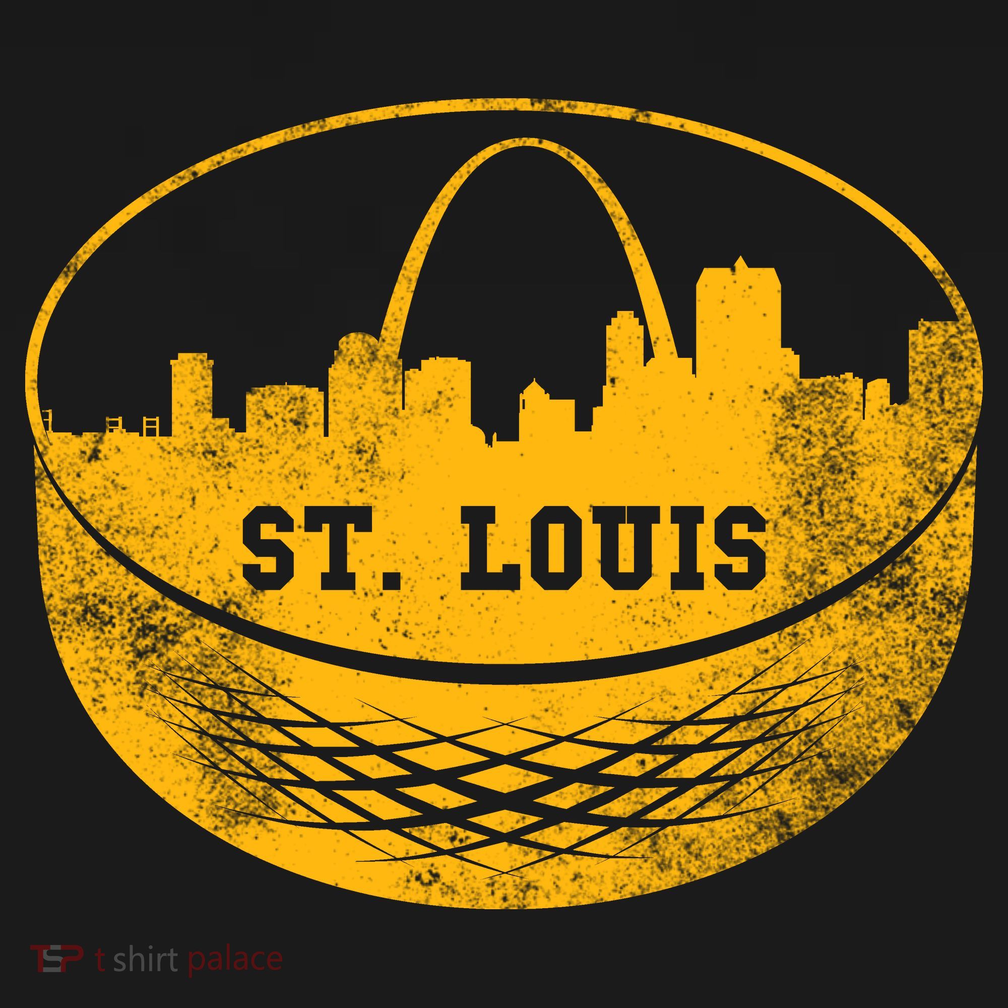 St. Louis Hockey Puck City Bucket Hat