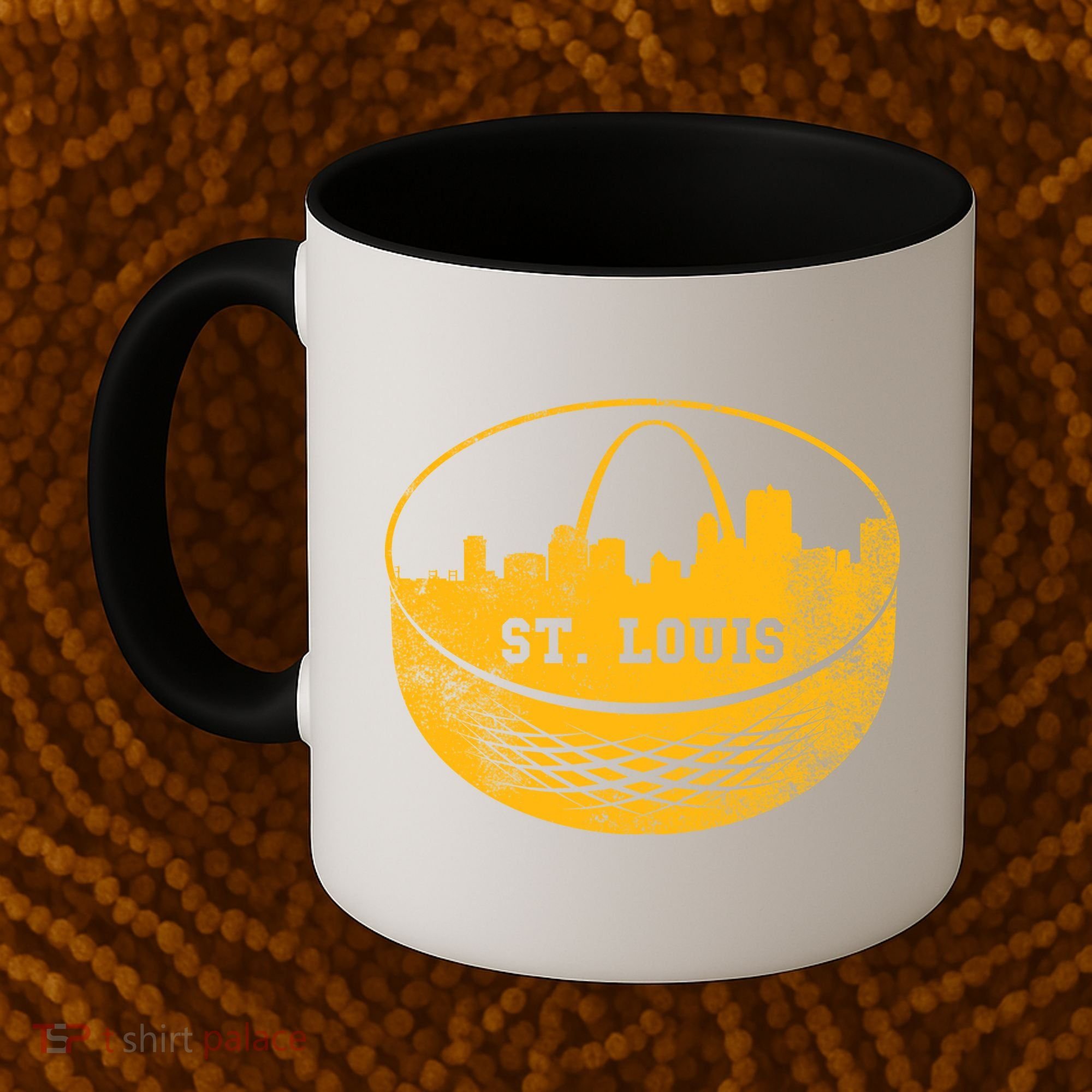 St. Louis Hockey Puck City Coffee Mug