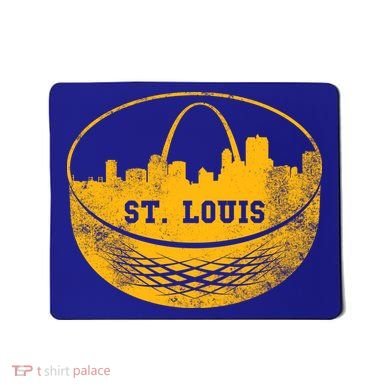 St. Louis Hockey Puck City Mousepad