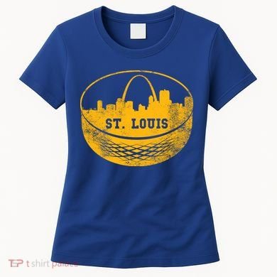 St. Louis Hockey Puck City Women's T-Shirt