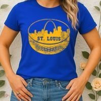 St. Louis Hockey Puck City Women's T-Shirt thumb 2