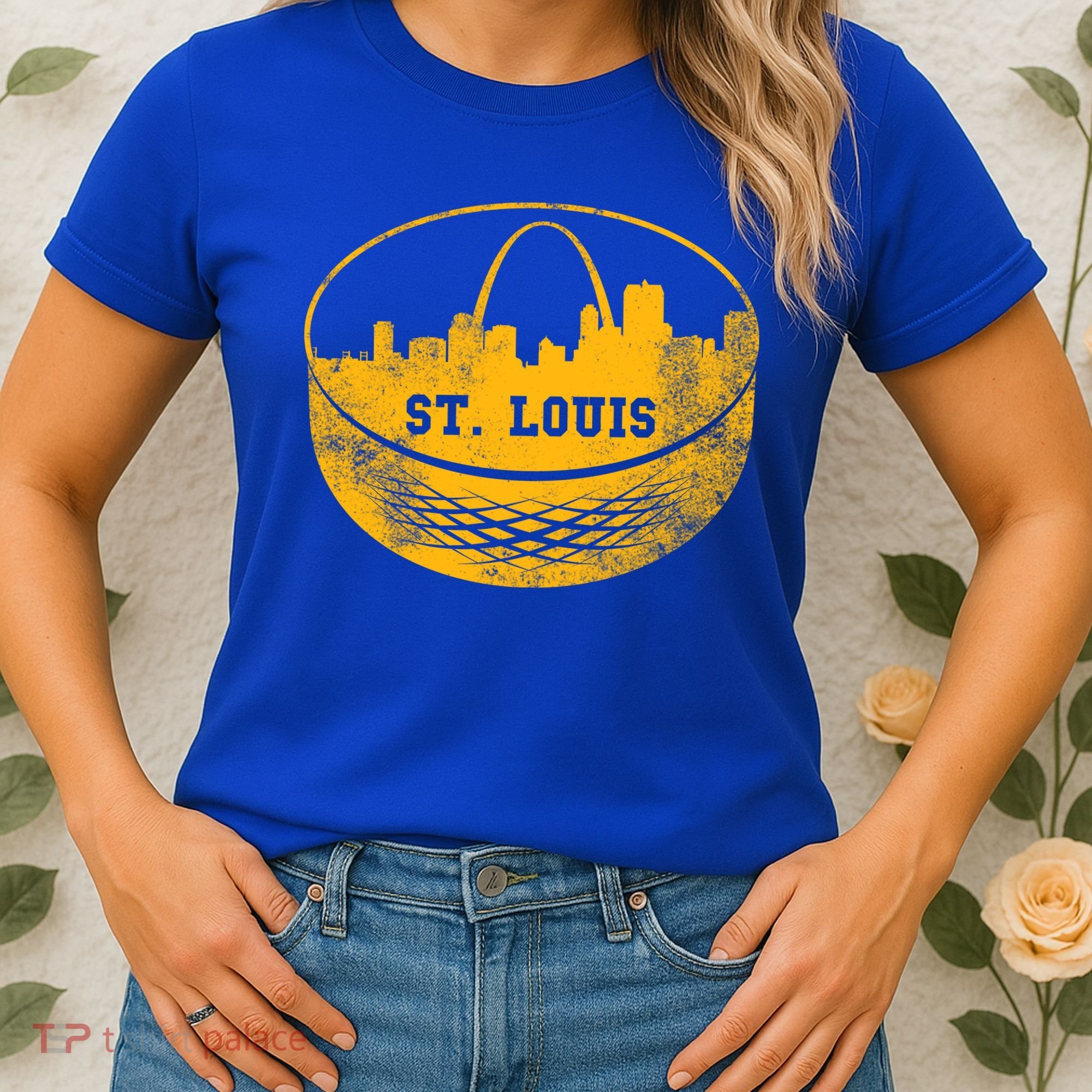 St. Louis Hockey Puck City Women's T-Shirt