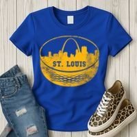 St. Louis Hockey Puck City Women's T-Shirt thumb 3