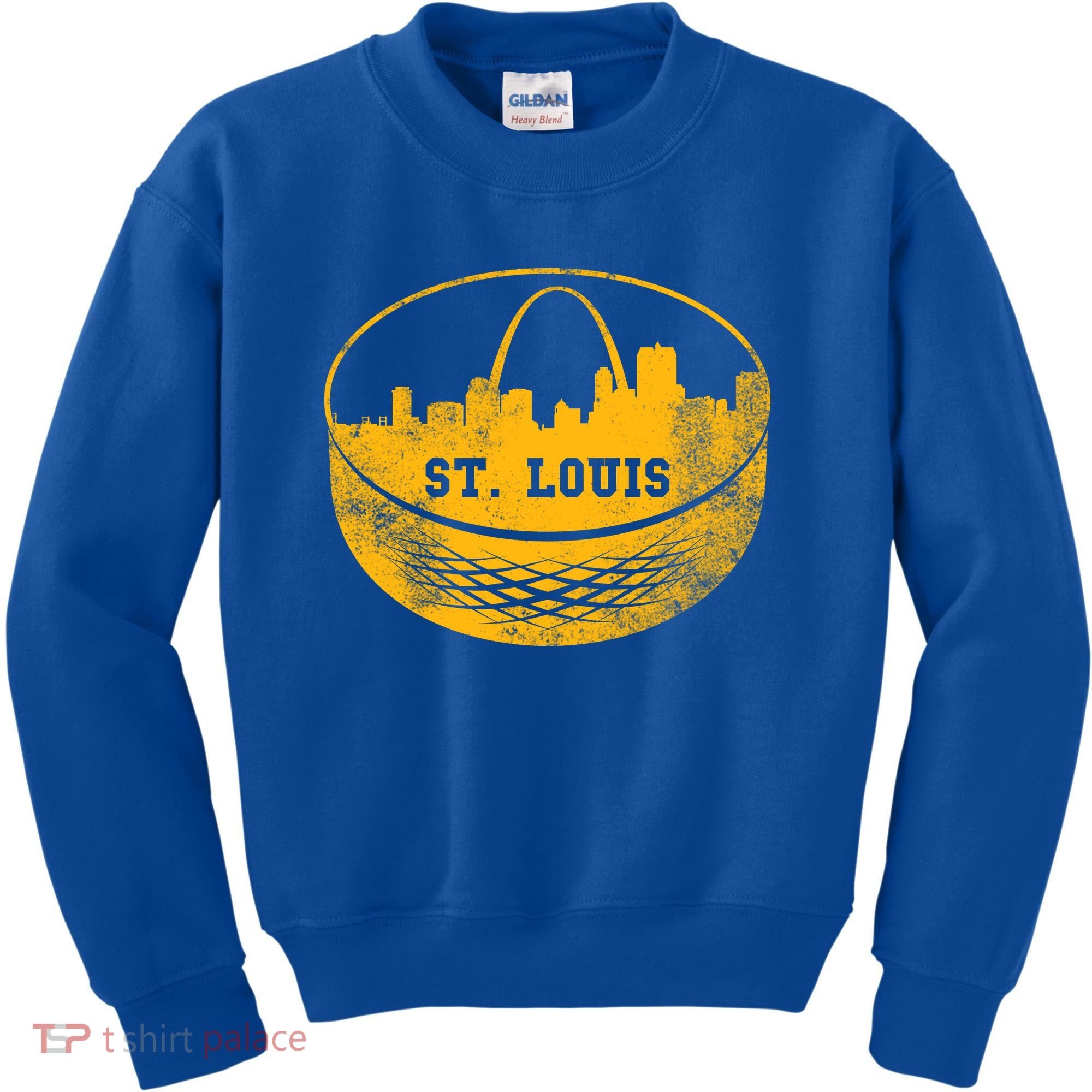 St. Louis Hockey Puck City Kids Sweatshirt