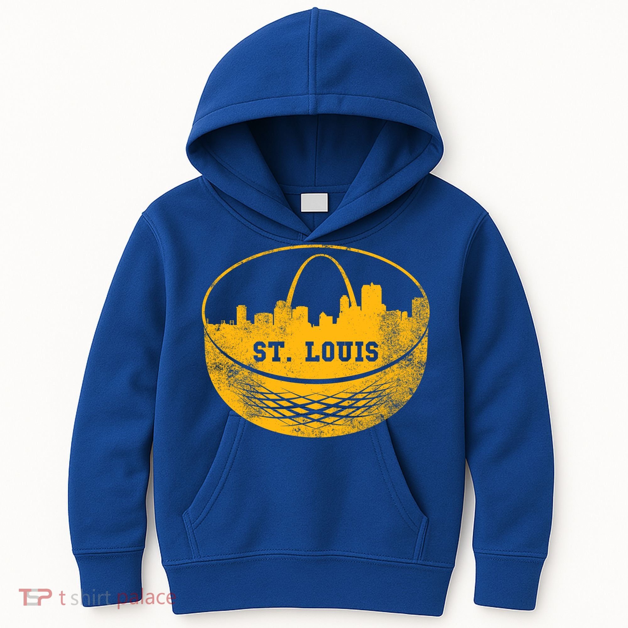 St. Louis Hockey Puck City Kids Hoodie